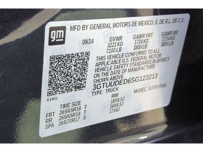 2025 GMC Sierra 1500 SLT